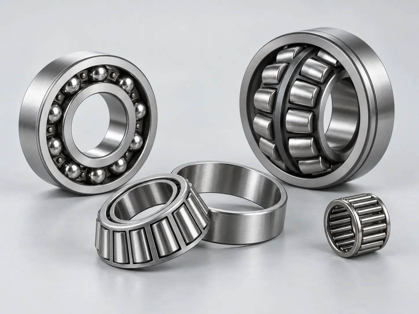 Representative view of deep groove ball bearings