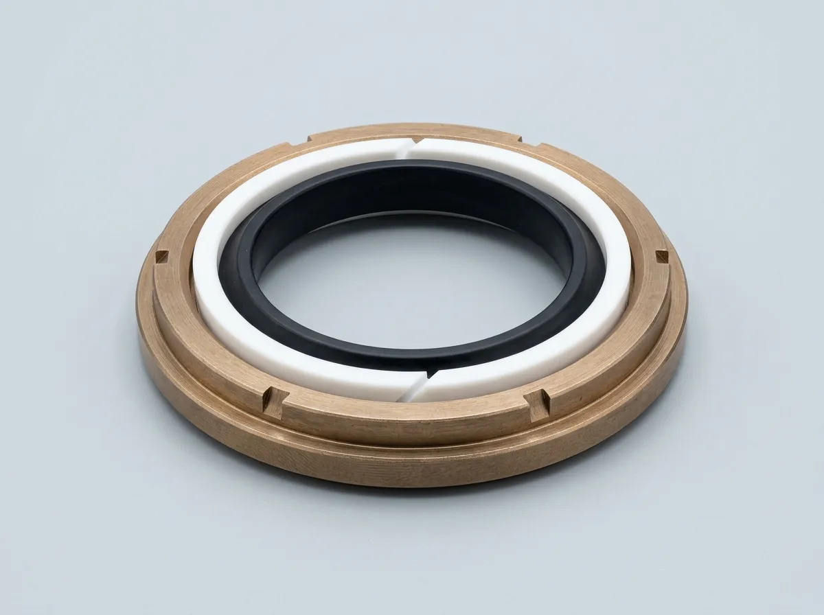 Representative view of hydraulic buffer seals