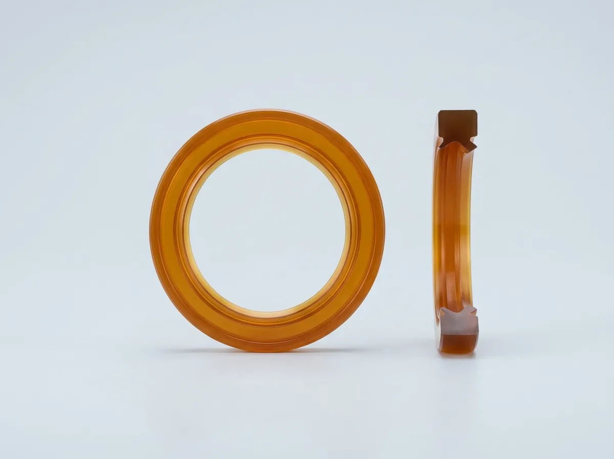 Representative view of hydraulic rod seals